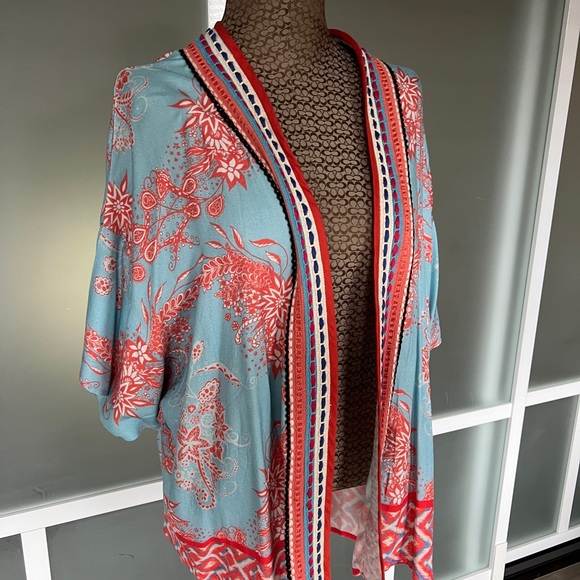 ANTHROPOLOGIE PERSEPHONE KIMONO SIZE ONE SIZE - Picture 2 of 6